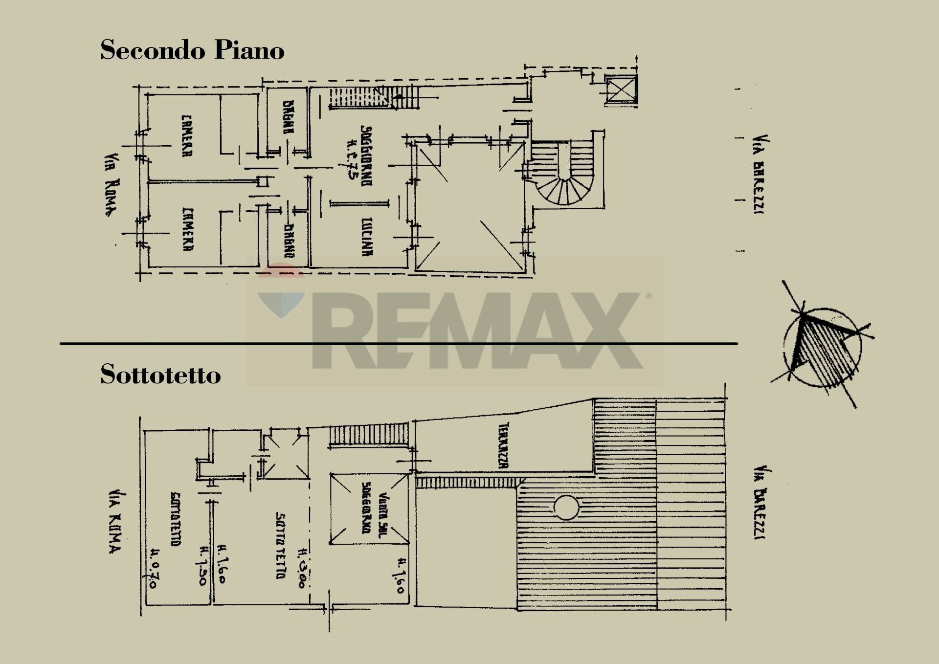 Pianta 2D - Loft Via Roma
 
111, Busseto - planimetria 1