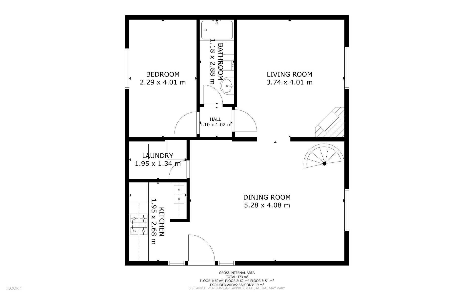 Foto 2 - Villa VIA LUPI DI TOSCANA
 
3, Bareggio - planimetria 1
