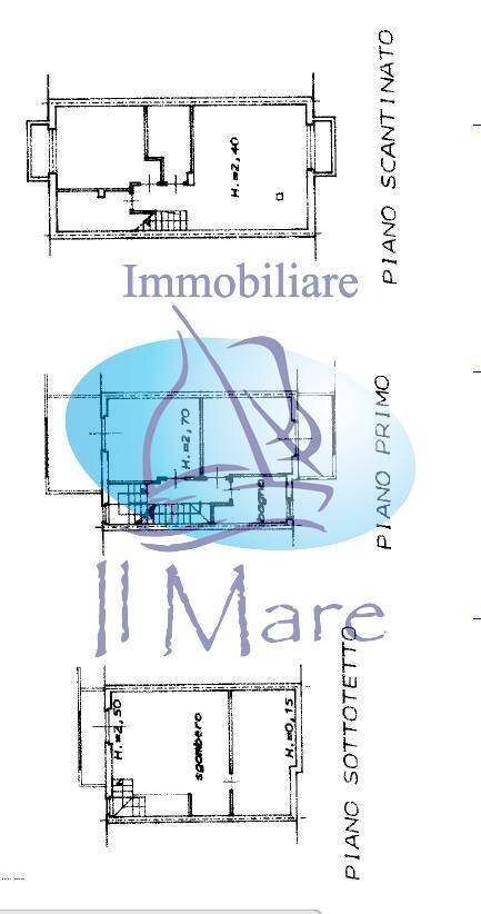 Foto 48 - Villa a Schiera via Giuseppe di Vittorio, Viareggio - planimetria 1