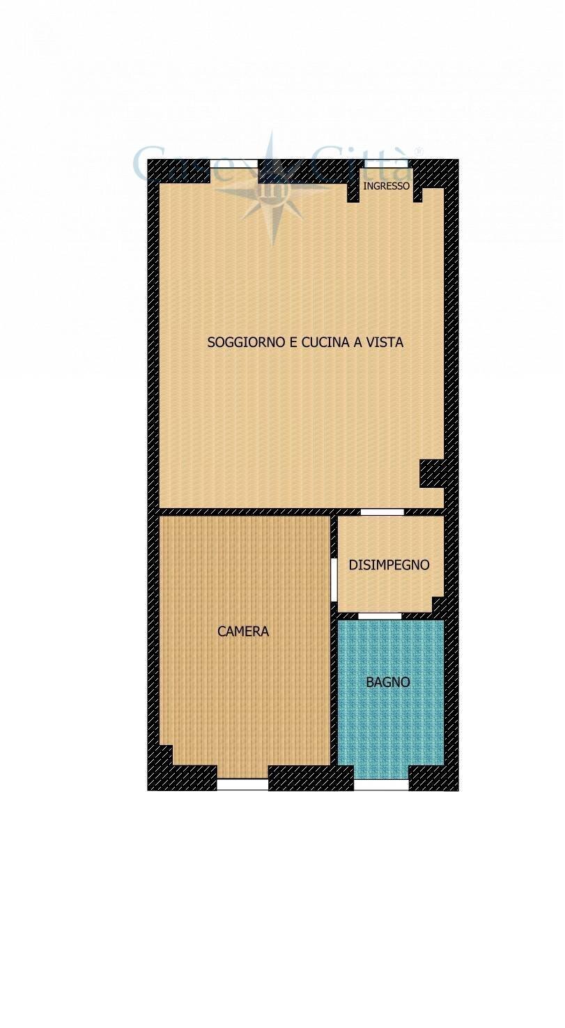 Foto 26 - Bilocale Via Novara
 
220, Milano - planimetria 1