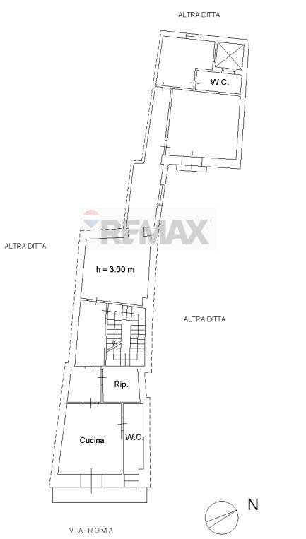 Pianta 2D - Appartamento Via Roma
 
23, Ragusa - planimetria 1