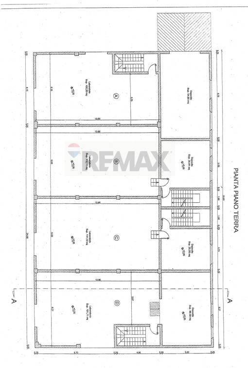 Pianta 2D - Rustic case sparse monte basso, Castell'Arquato - floor plans 1