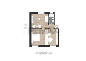 Pianta 2D - Trilocale VIA RONCHI DI DIETRO, Gallio - foto 9