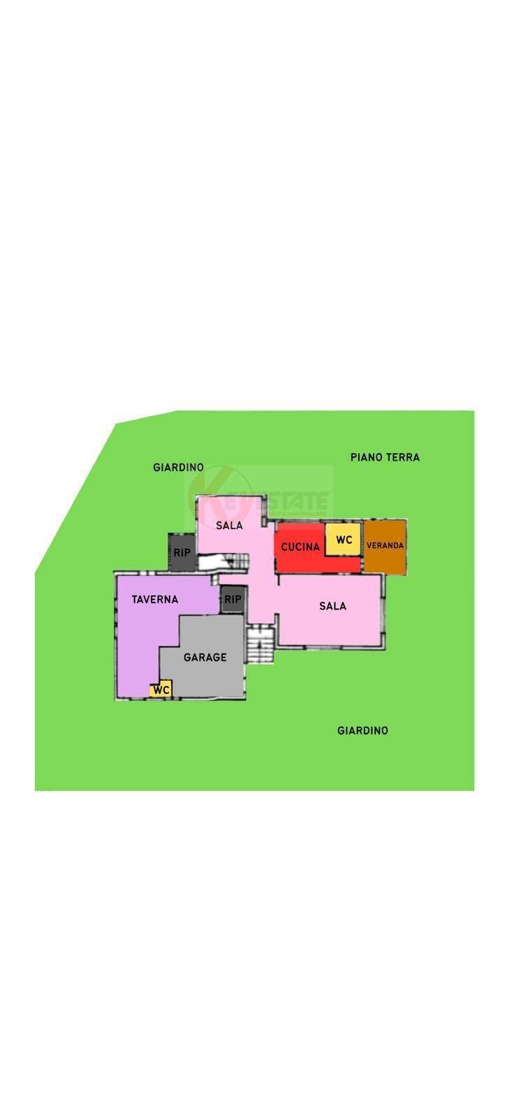 Foto 30 - Villa vicolo colonia romana
 
5, Porto Torres - planimetria 1