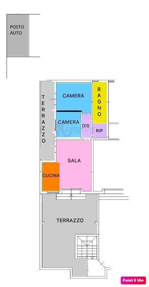 Foto 67 - Attico VIA ELEONORA D` ARBOREA
 
69, Castelsardo - planimetria 1