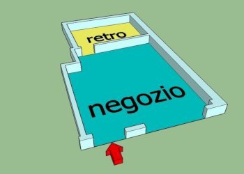 Planimetria - Shop via Roma, Pino Torinese - photo 2