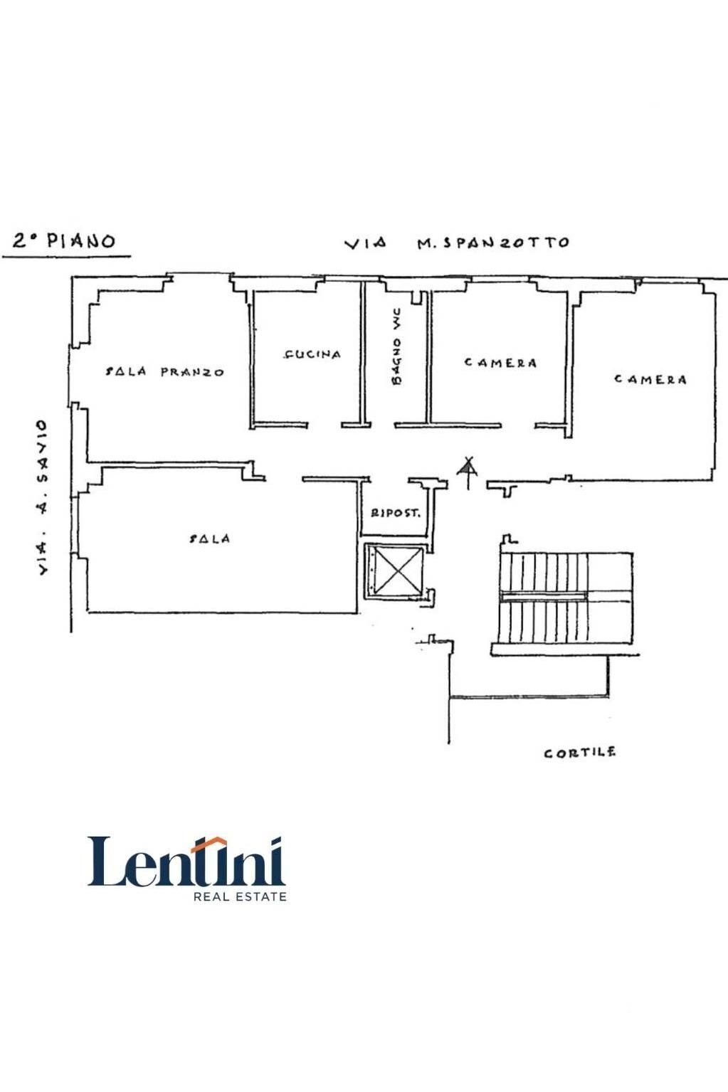 Appartamento via Martino Spanzotto, 11, Casale Monferrato - planimetria 1