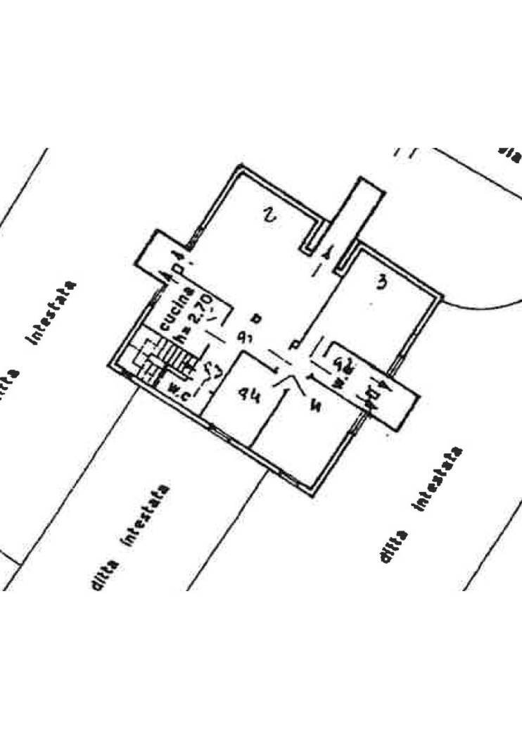 Quadrilocale via Antonio Gramsci, 9, Gallarate - planimetria 1
