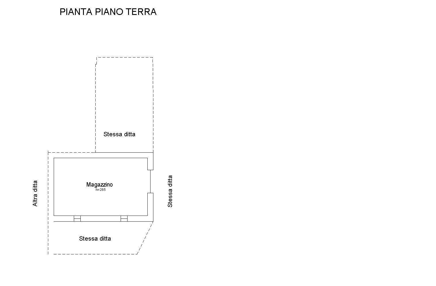 Casa indipendente strada dei Magnini, Mondovì - planimetria 1