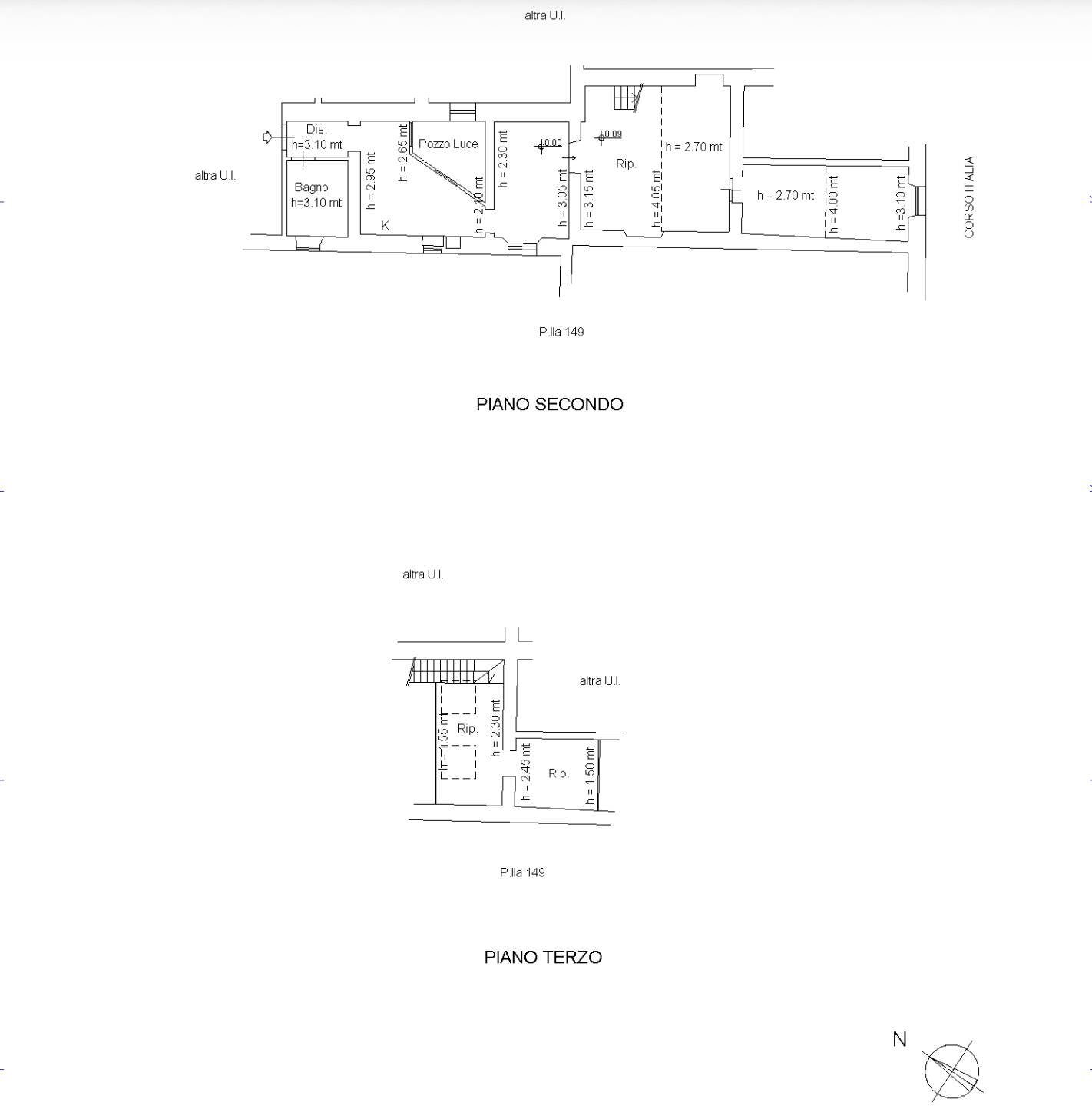 Foto 13 - Appartamento Via Furio Lenzi
 
21, Orbetello - planimetria 1