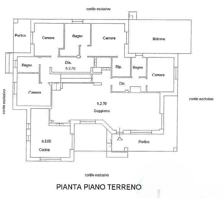 Villa via Enrico Fermi, 18, Sumirago - planimetria 1