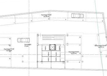 Planimetria - Trilocale via Cicerone, Santa Marinella - foto 21