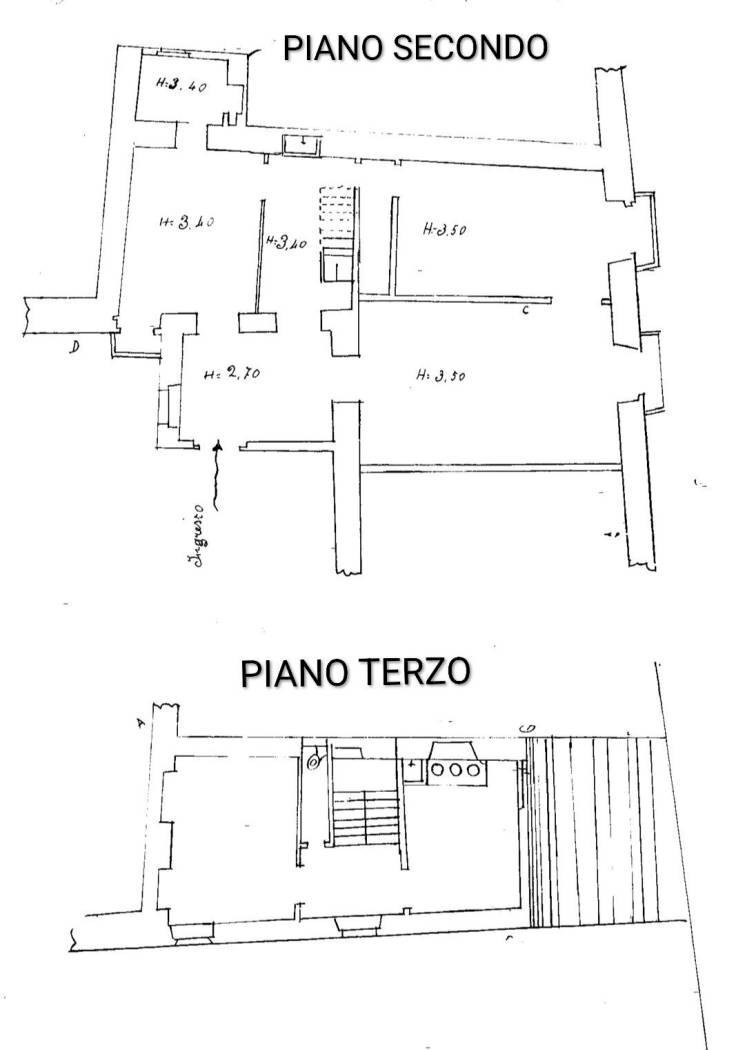 Quadrilocale corso Giuseppe Mazzini, 269, Catanzaro - planimetria 1