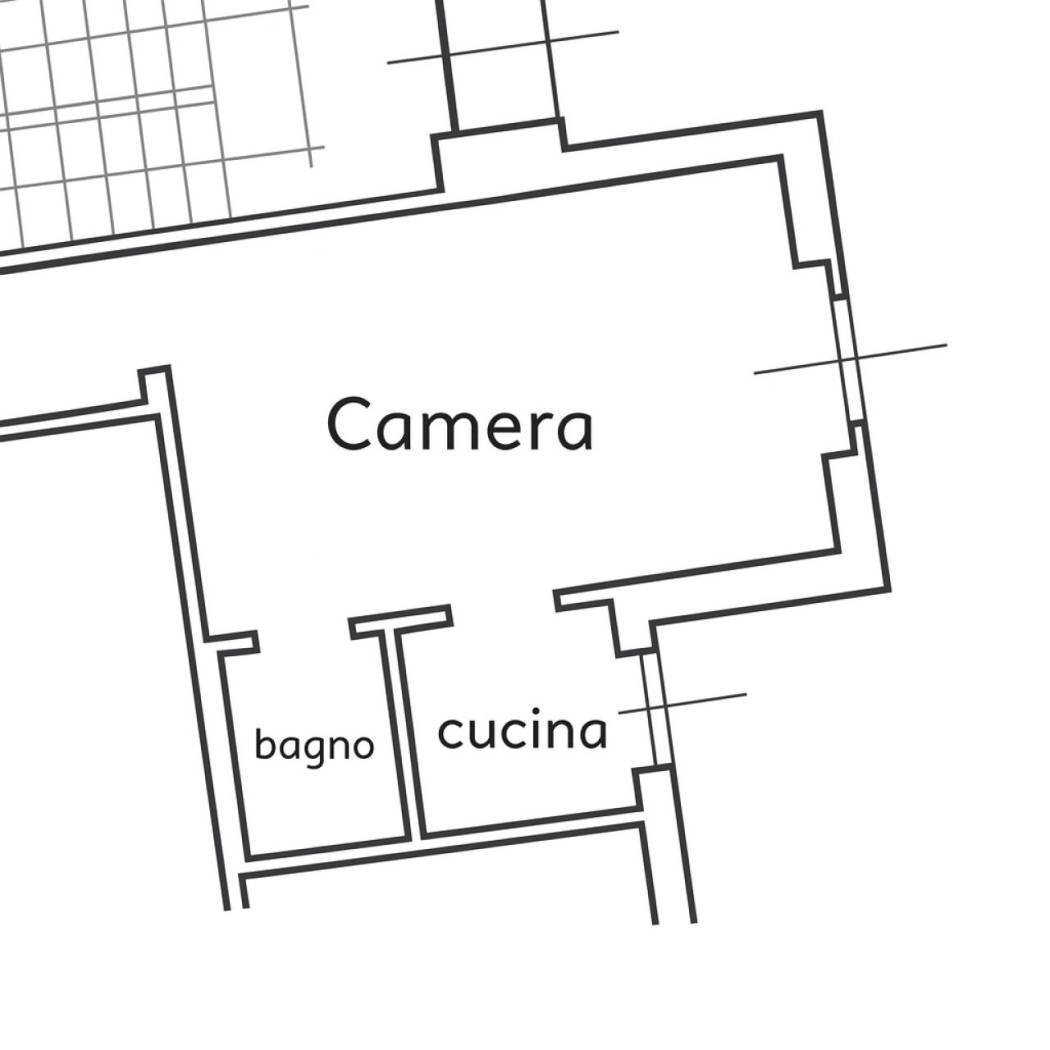 One-room apartment via Genova, 19, Bardonecchia - floor plans 1