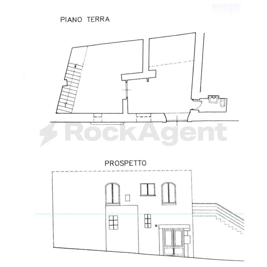 Magazzino via San Rocco, 3, Viterbo - planimetria 1
