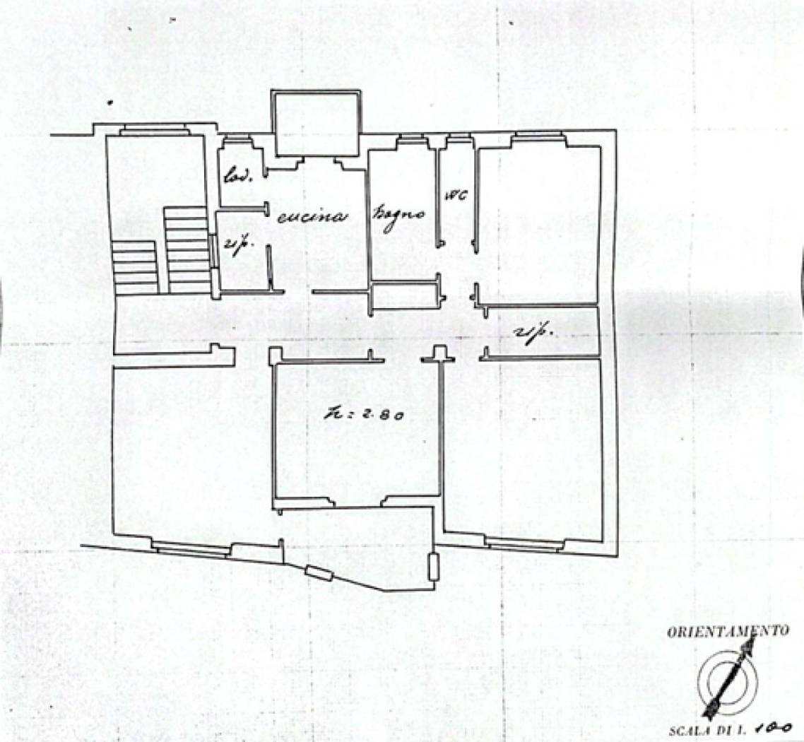 Quadrilocale via Francesco Cilea, 25, Catanzaro - planimetria 1