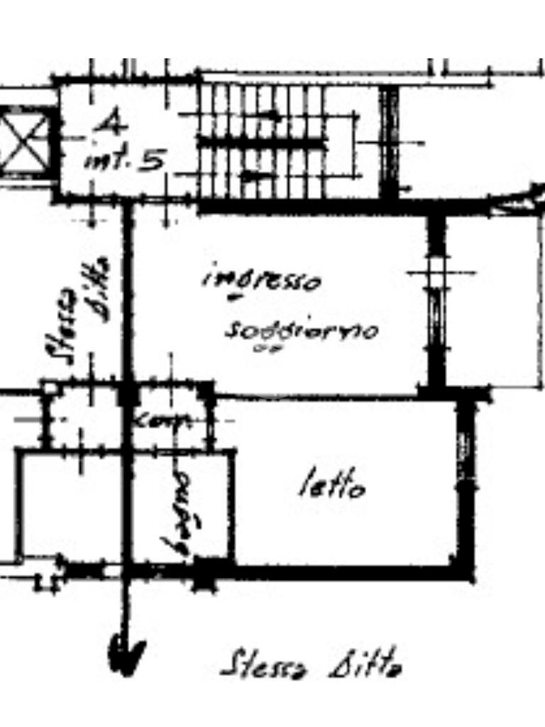 Bilocale Strada della magra, Torino (zona Barca) - planimetria 1