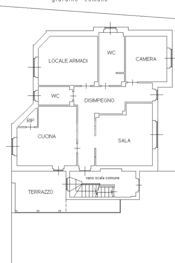 Porzione di casa Via Cimabue, San Benigno Canavese - planimetria 1