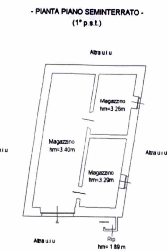 Casa indipendente Via Monginevro, Buttigliera Alta - planimetria 1