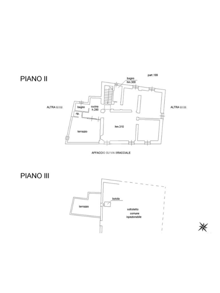 Appartamento Via Bracciale, Finale Ligure - planimetria 1