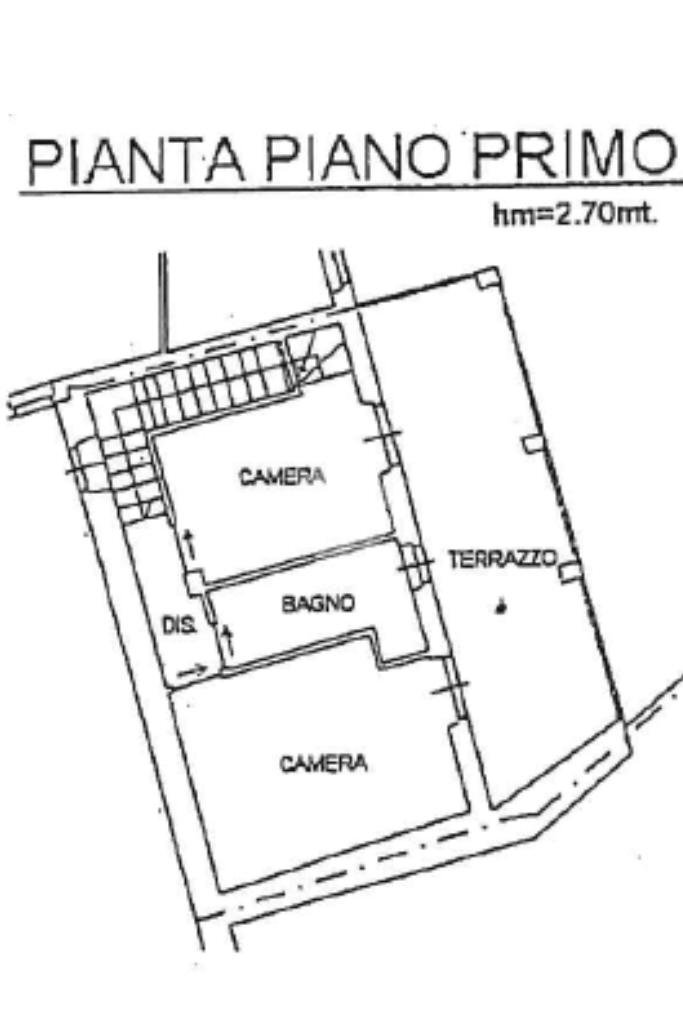 Casa semi indipendente Vicolo Bainsizza, Rivoli - planimetria 1