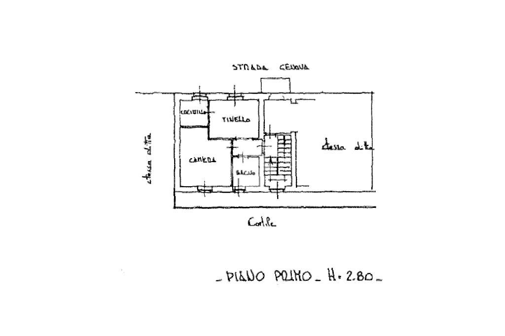 Bilocale Strada Genova, Moncalieri - planimetria 1