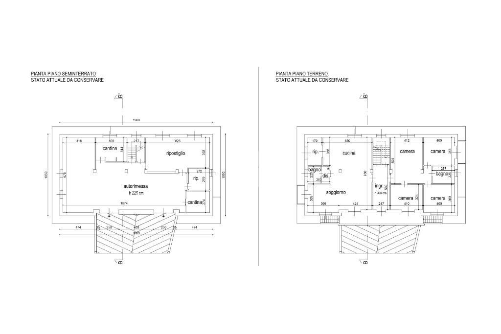 Casa indipendente Via quarello, Villanova Canavese - planimetria 1