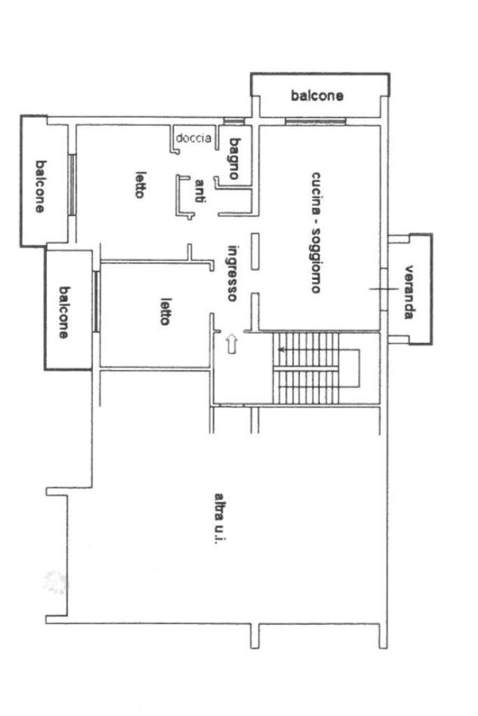 Trilocale Via Chiappini, Cervia - planimetria 1