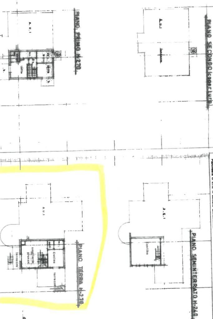 Villa a Schiera Via Torre Malatestiana, Cesenatico - planimetria 1