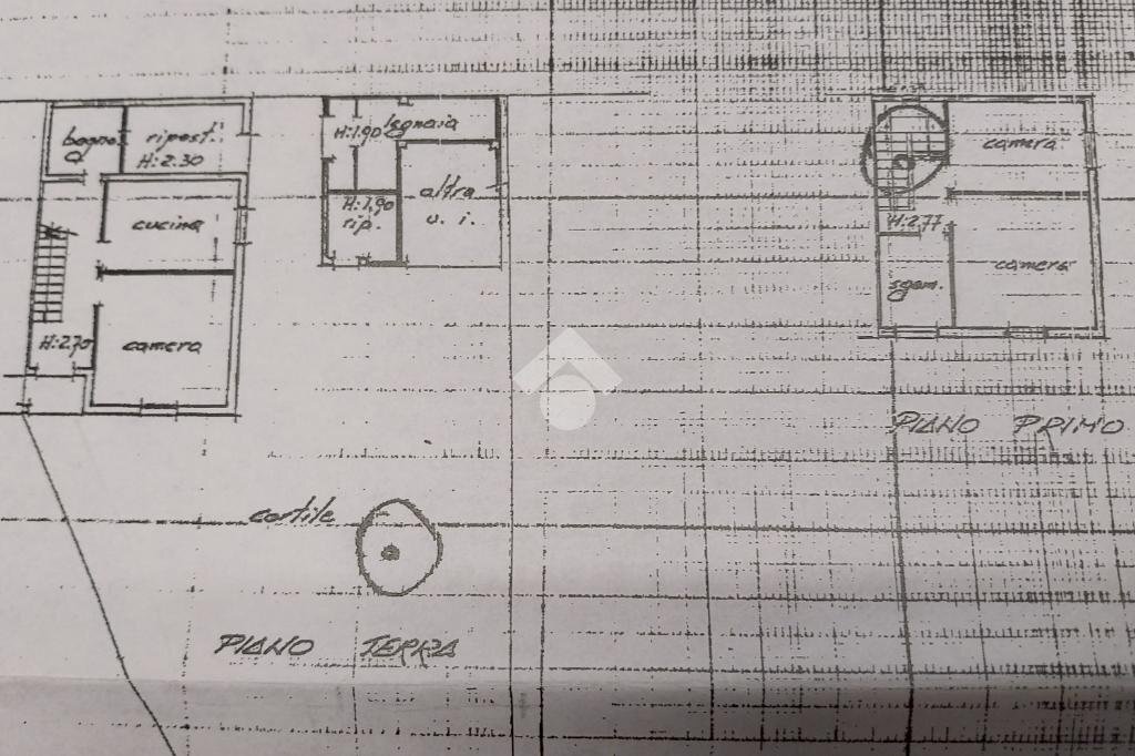 Porzione di casa Via s. randi, Lugo - planimetria 1
