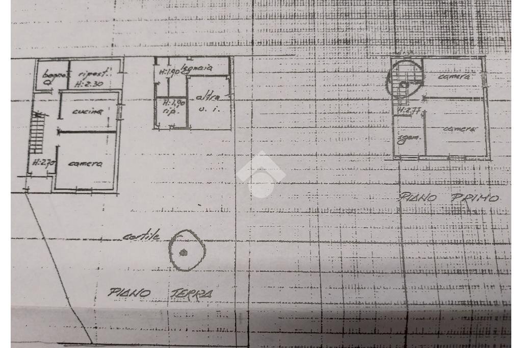 Portion of a house Via supremo randi, Lugo - floor plans 1