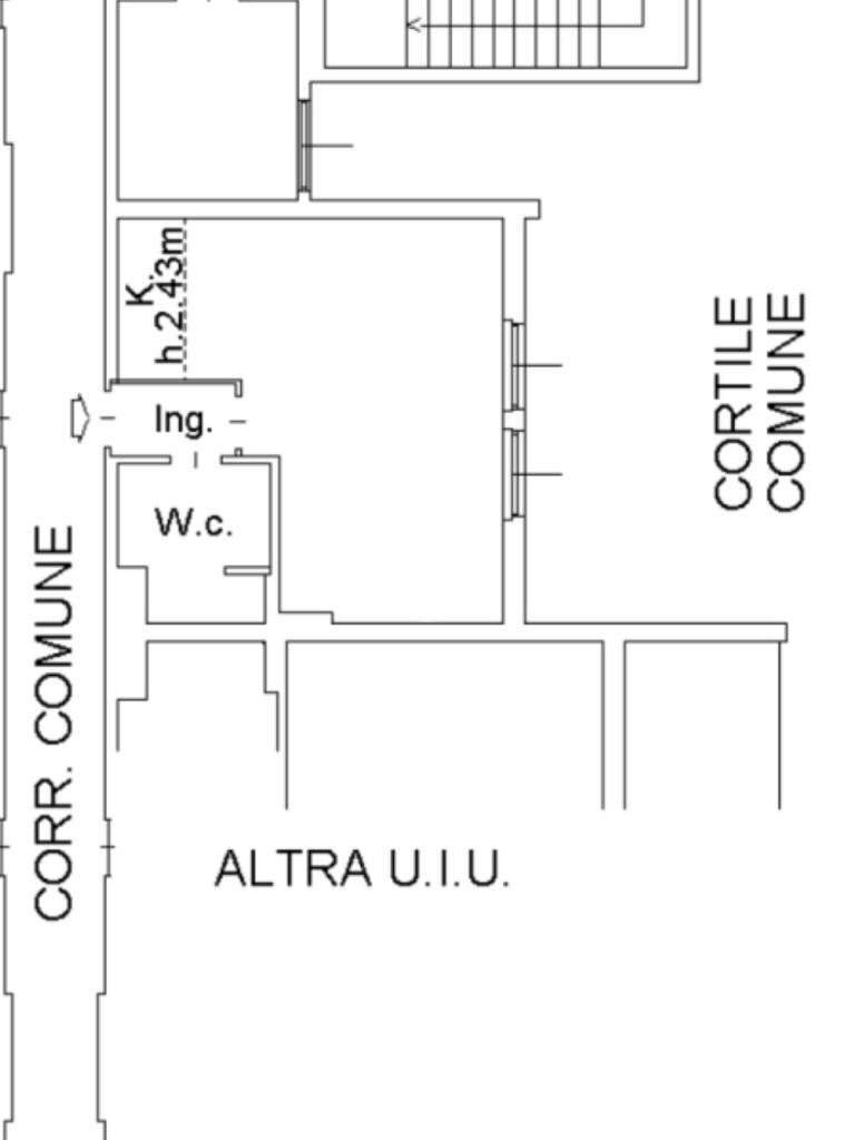 Monolocale Piazza Dei Cigni B, frazione Milano 3, Basiglio - planimetria 1