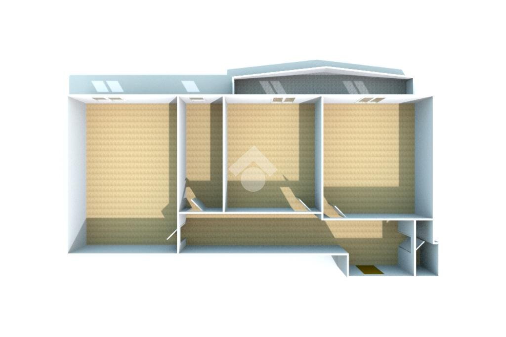 Trilocale Piazza G. Marconi, Nizza Monferrato - planimetria 1