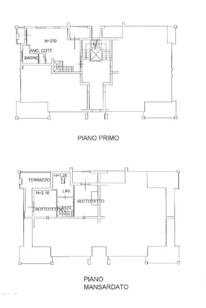 Trilocale Via Ettore e Ugo Gennari, Parma (zona Alberi) - planimetria 1