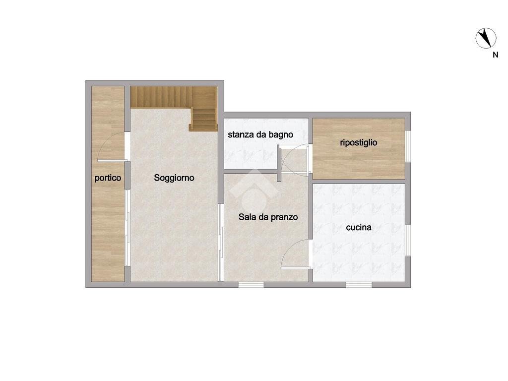 Villa Via Papa Giovanni XXIII, Bibbiano - planimetria 1