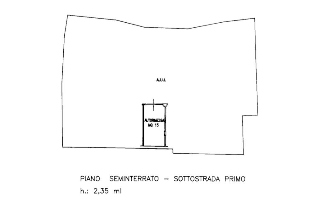 Box Via Ducale 1, Rimini - planimetria 1