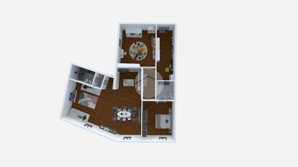 Trilocale Via Ducale, Rimini - planimetria 1