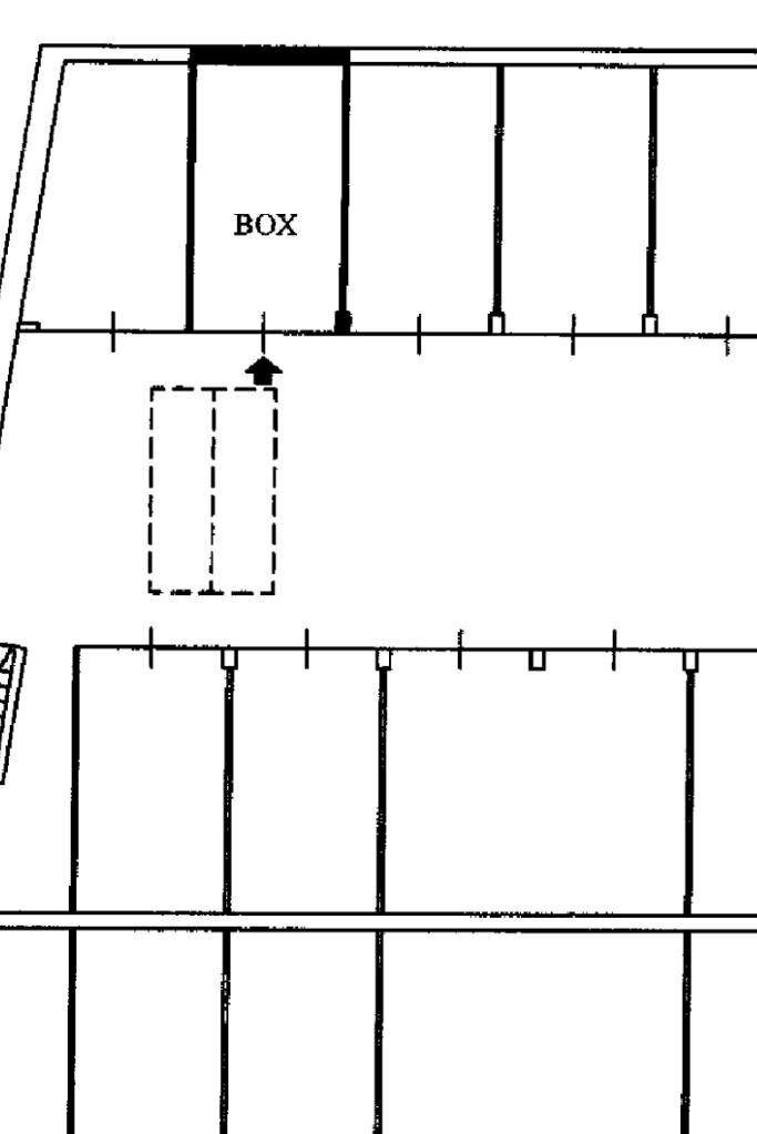 Box Via Aporti, Torino (zona Borgo Po) - planimetria 1