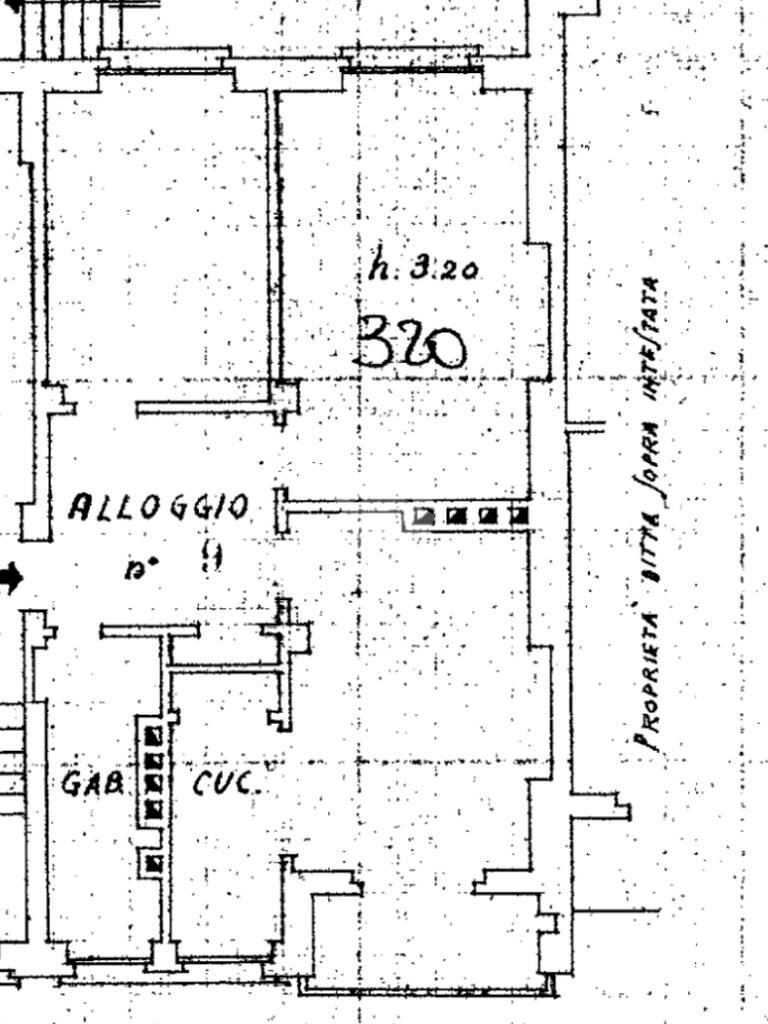 Trilocale Via lemie, Torino (zona Madonna Campagna) - planimetria 1