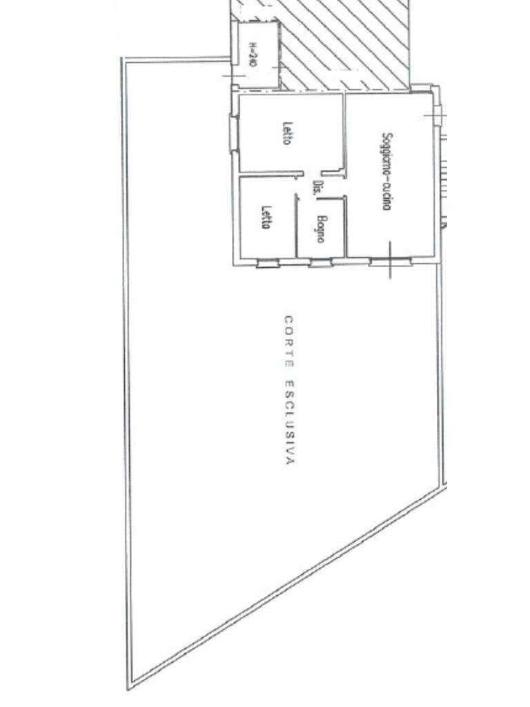 Trilocale Via Di Vittorio, Vigarano Mainarda - planimetria 1
