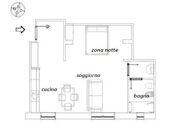 One-room apartment Prima strada, Segrate - photo 11