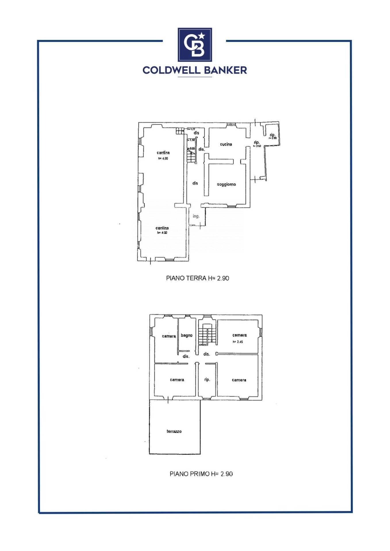 Foto 13 - Casa indipendente Via San Terenzio, Vallefoglia - planimetria 1