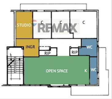 Possibilità di studio e open space - Appartamento Via Archimede
 
5, Caltagirone - planimetria 1