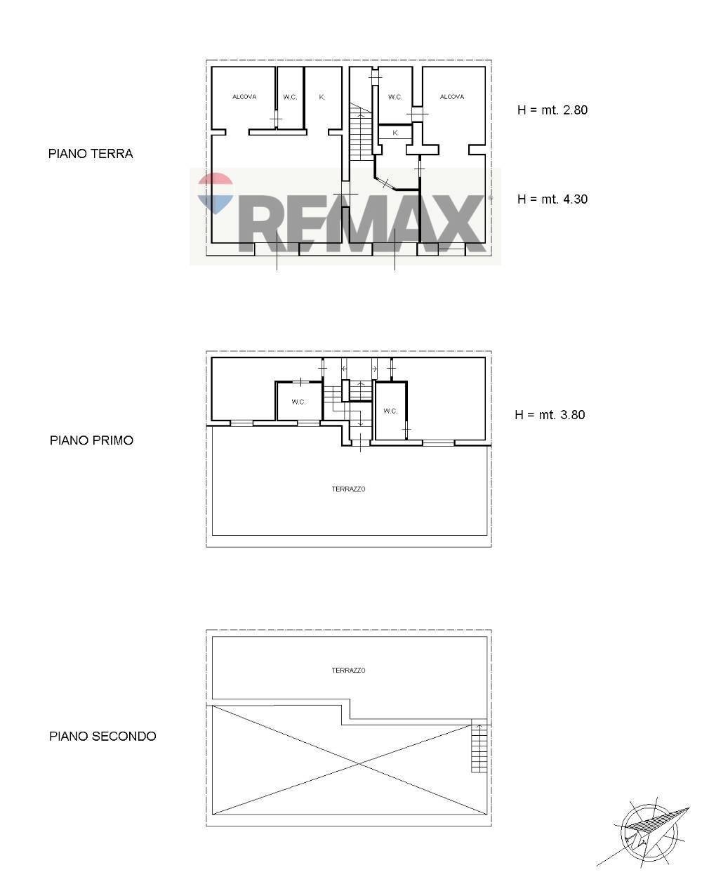 Pianta 2D - Independent house Via Ruggero Settimo
 
22, Terrasini - floor plans 1