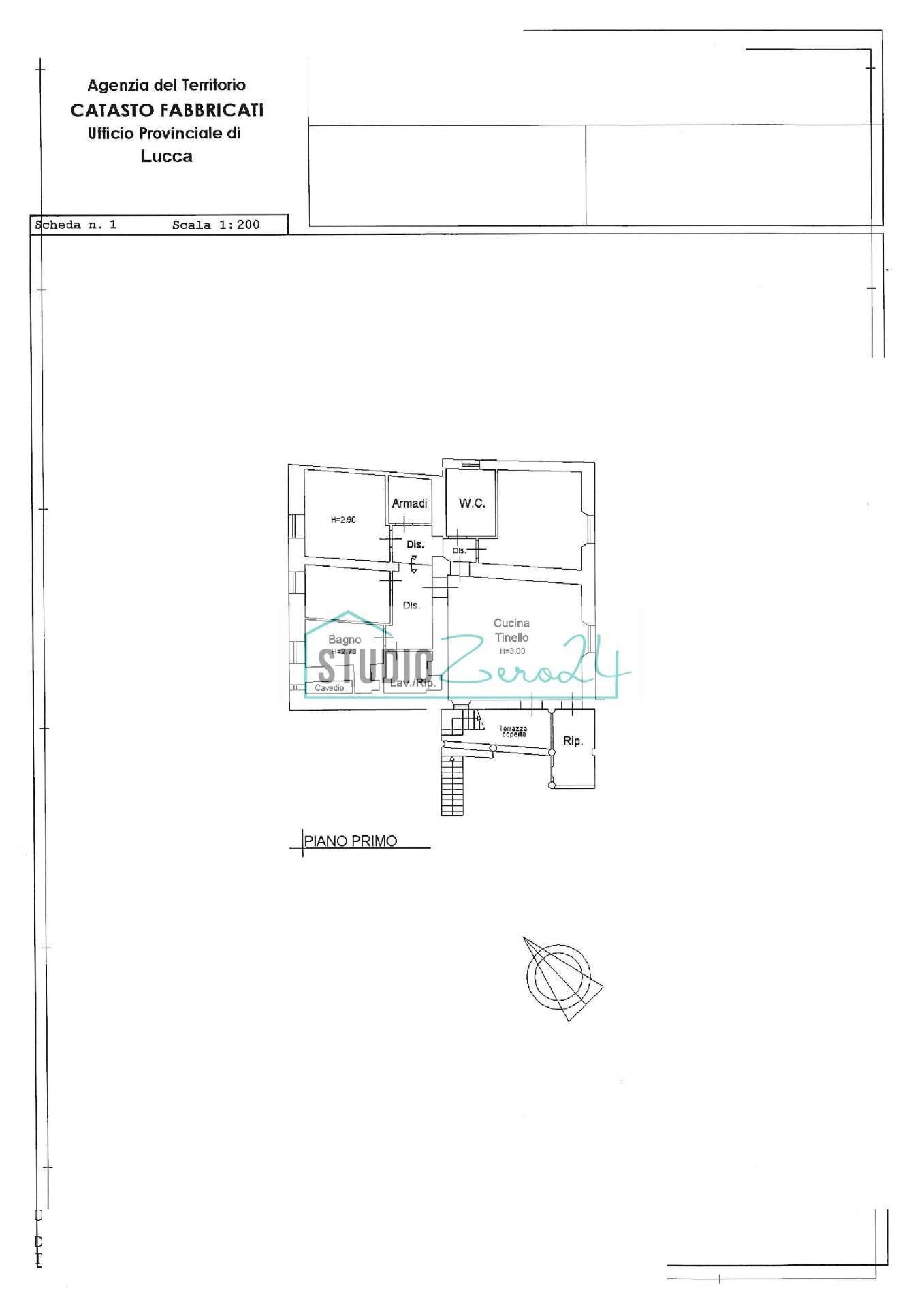 Foto 35 - Apartment via XX settembre
 
52, Camaiore - floor plans 1