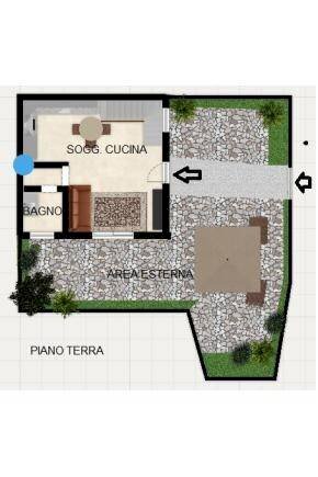 Bilocale via Aspromonte, Rho - planimetria 1