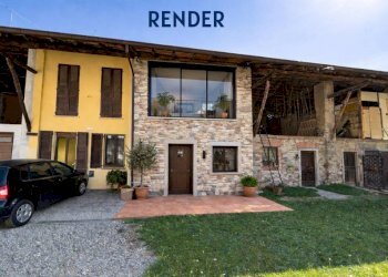 Facciata - Casa indipendente via Libertà, 16, Casale Litta - foto 2