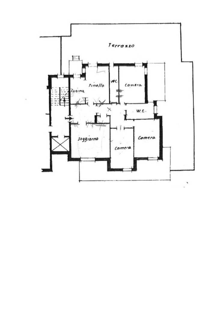 Apartment via Parigi, Aosta - floor plans 1