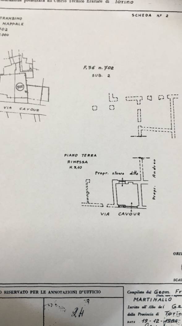 Casa indipendente via Camillo Benso di Cavour, 21, Strambino - planimetria 1