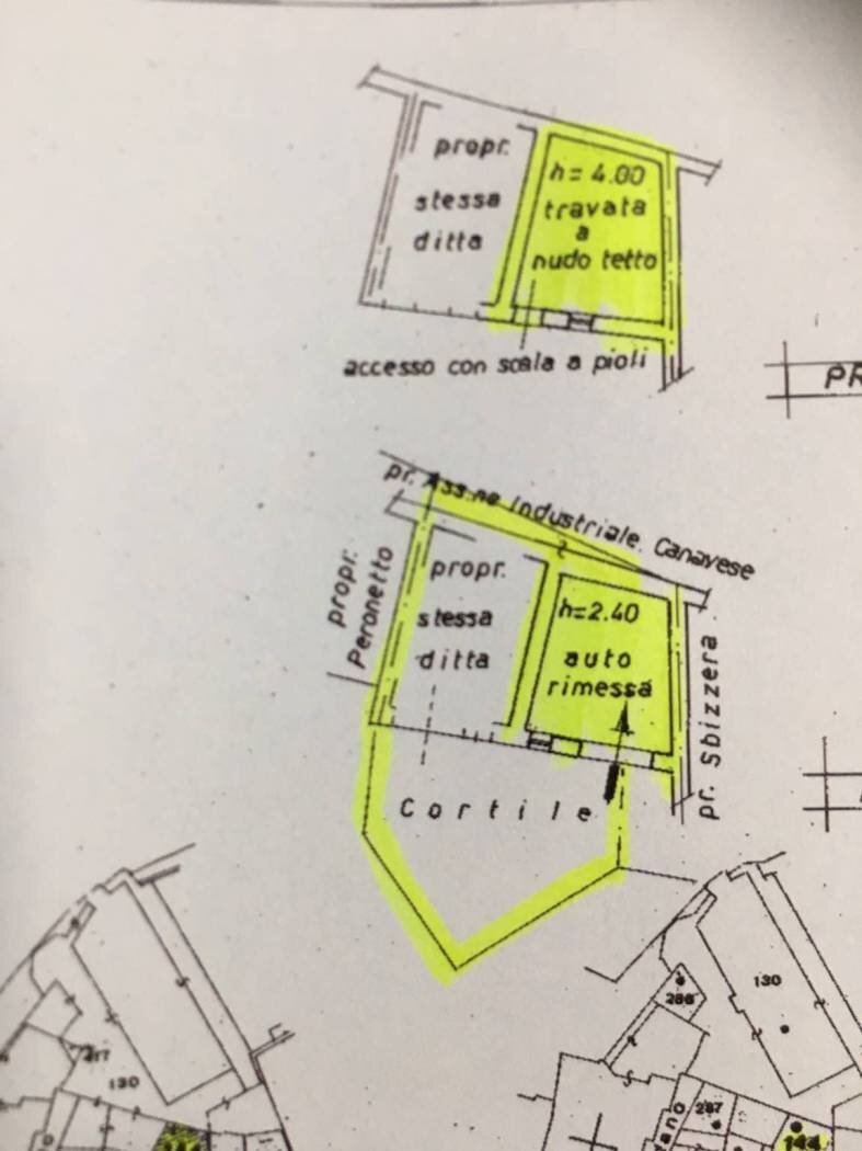 Box vicolo Giordano, 8, Ivrea - planimetria 1